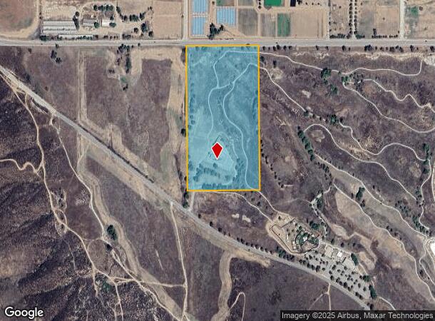  40025 Cactus Valley Rd, Hemet, CA Parcel Map