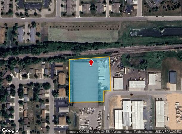 1207 Cardinal Ave N, Glencoe, MN Parcel Map