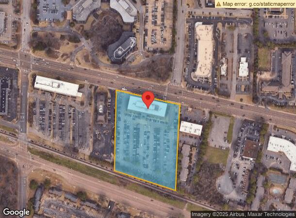  6401 Poplar Ave, Memphis, TN Parcel Map