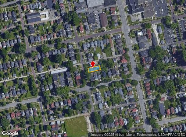  1034 7Th St, Huntington, WV Parcel Map