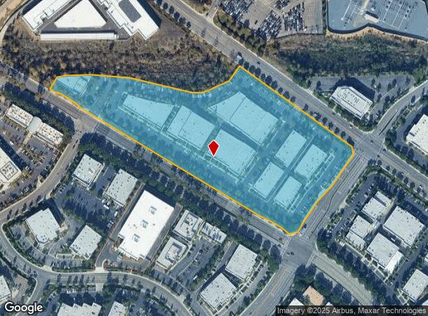  9601 Irvine Center Dr, Irvine, CA Parcel Map