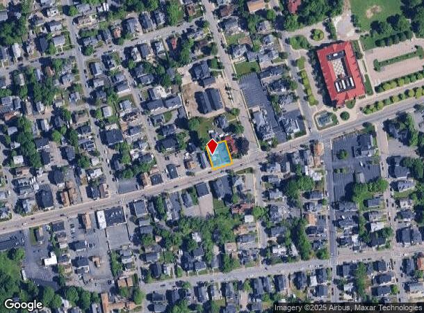 185 Belmont St, Brockton, MA Parcel Map