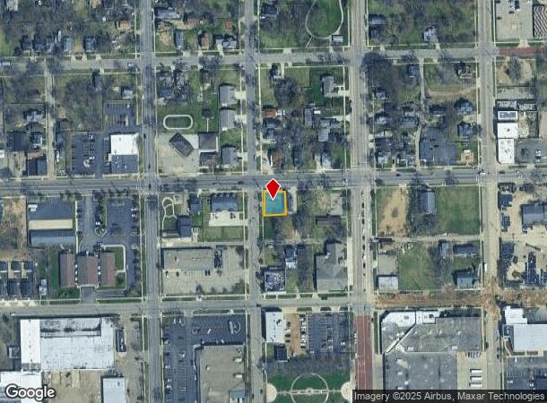  624 N Stuart St, Kalamazoo, MI Parcel Map