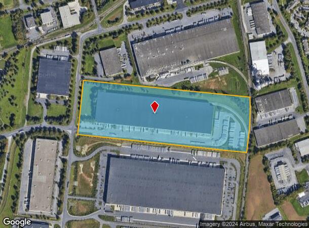  7248 Industrial Blvd, Allentown, PA Parcel Map