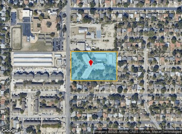  3822 West Ave, San Antonio, TX Parcel Map