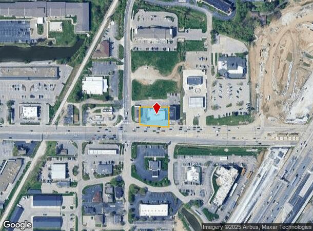  6816 E 82Nd St, Indianapolis, IN Parcel Map