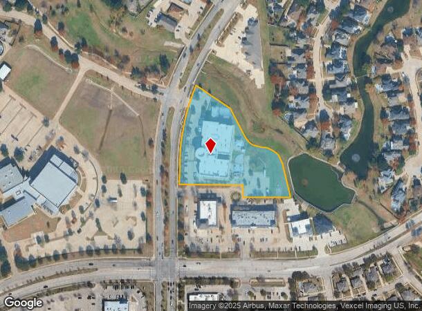 1841 Rufe Snow Dr, Keller, TX Parcel Map