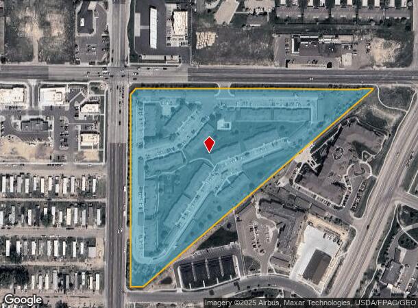  4109 E Pershing Blvd, Cheyenne, WY Parcel Map