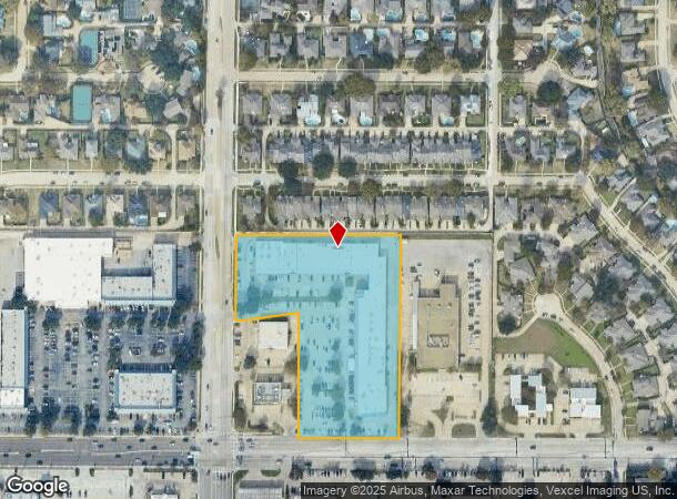  3033 W Parker Rd, Plano, TX Parcel Map
