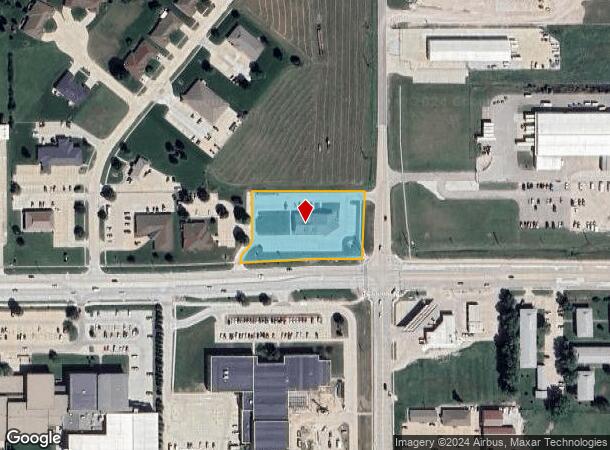  100 W Benjamin Ave, Norfolk, NE Parcel Map