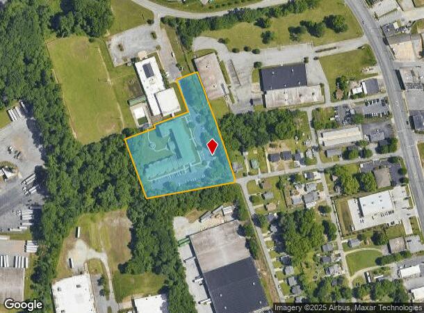 121 Sw Cloverleaf Pl, High Point, NC Parcel Map