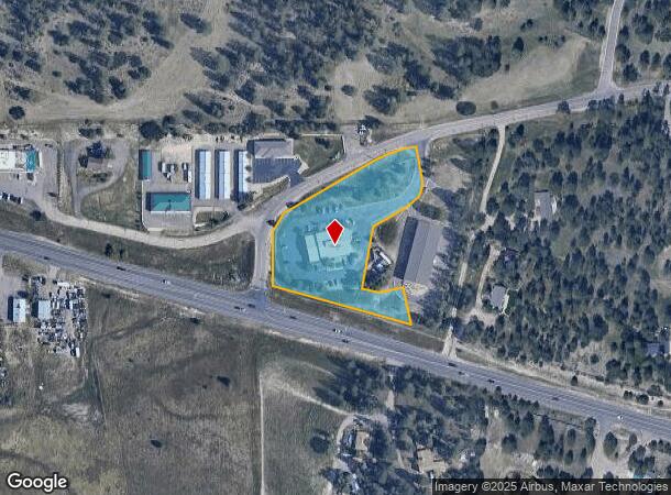 7658 Burning Tree Dr, Franktown, CO Parcel Map