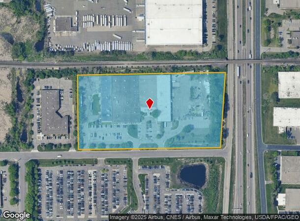  5205 Highway 169 N, Minneapolis, MN Parcel Map