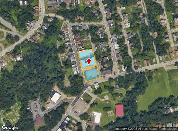  2801 N Charles St, Pittsburgh, PA Parcel Map