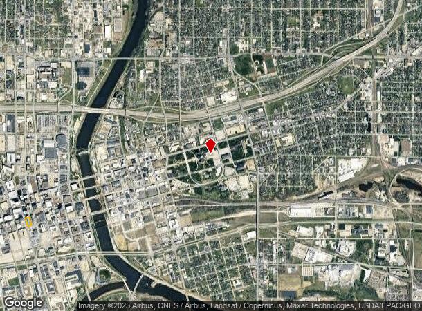  207 E 7Th St, Des Moines, IA Parcel Map