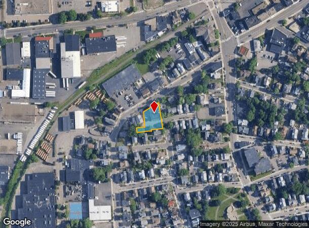 7 Meridian St, Malden, MA Parcel Map