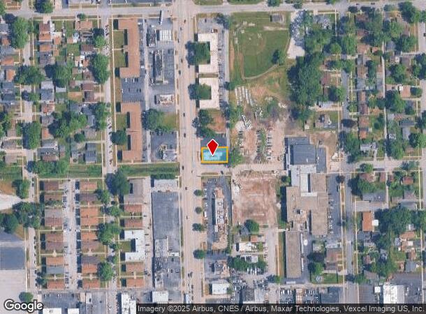  14559 Pulaski Rd, Midlothian, IL Parcel Map