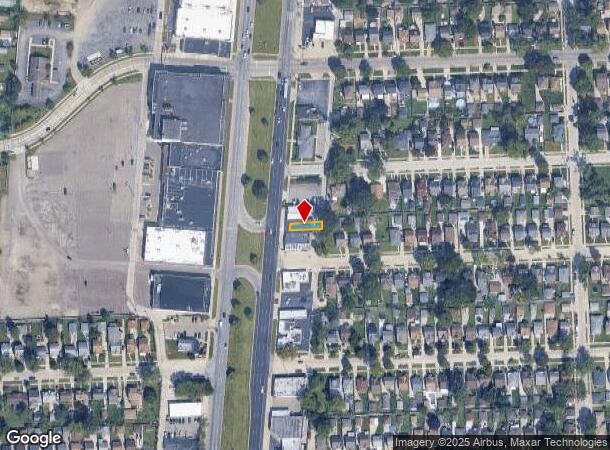 3723 Fort St, Lincoln Park, MI Parcel Map