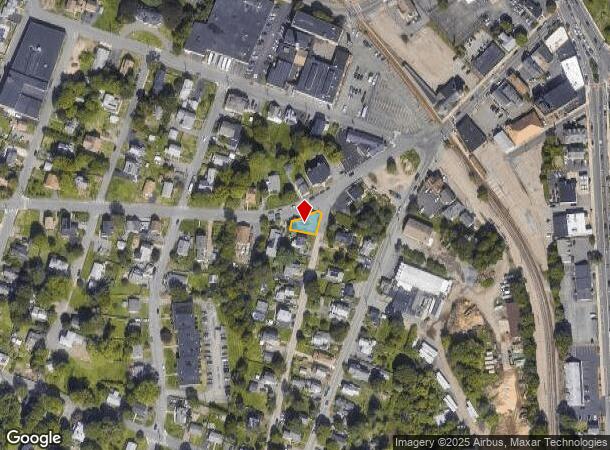  2 Perry St, Stoughton, MA Parcel Map