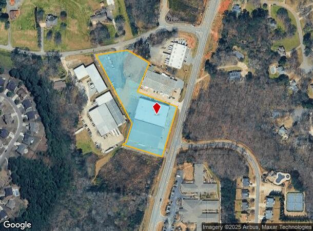  3790 Post Rd, Cumming, GA Parcel Map