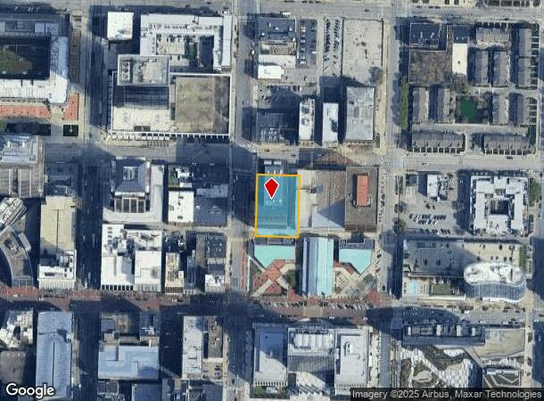  151 N Delaware St, Indianapolis, IN Parcel Map