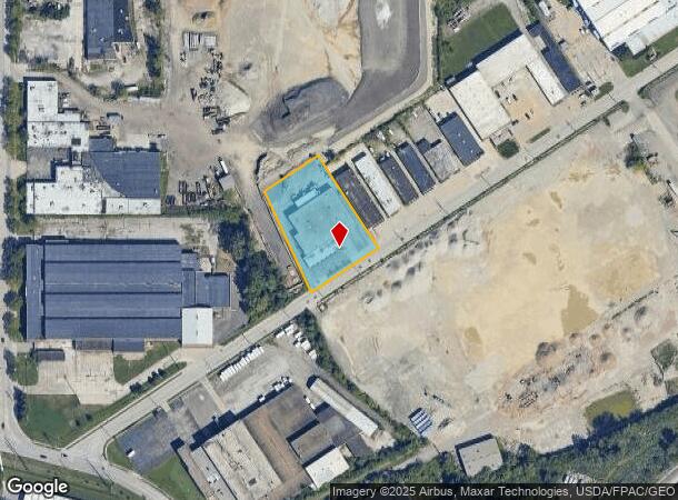 21611 Tungsten Rd, Euclid, OH Parcel Map