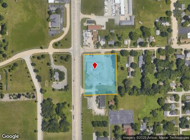 350 S Route 51, Forsyth, IL Parcel Map