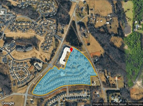 4719 Meadow Landing Dr, Colfax, NC Parcel Map
