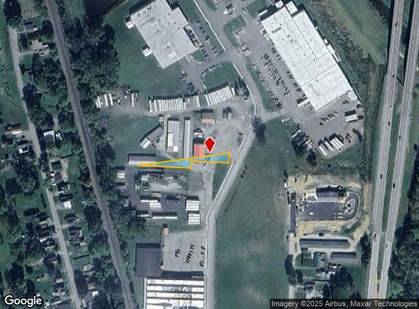 Thacher St, Hornell, NY Parcel Map