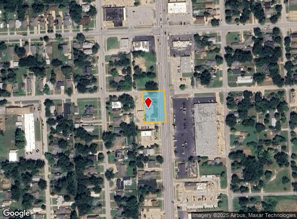 602 S Main St, Sapulpa, OK Parcel Map