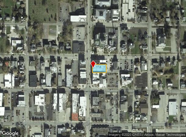 124 N Center Ave, Somerset, PA Parcel Map