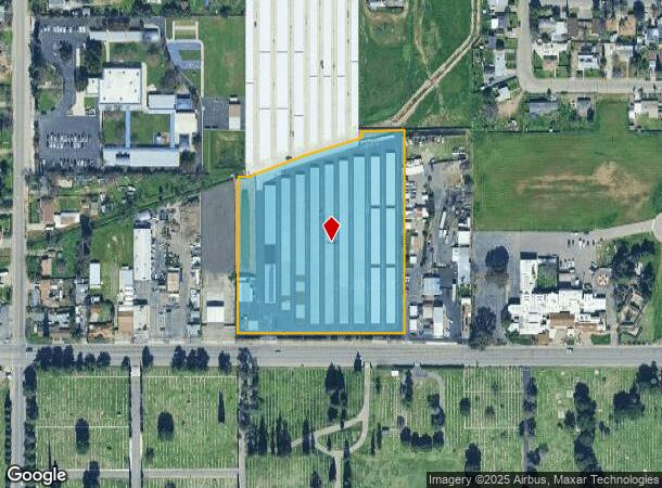 1776 W Belmont Ave, Fresno, CA Parcel Map