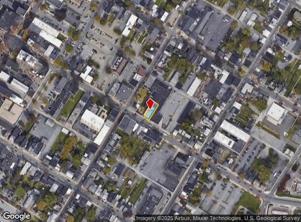  110 E Washington St, Hagerstown, MD Parcel Map