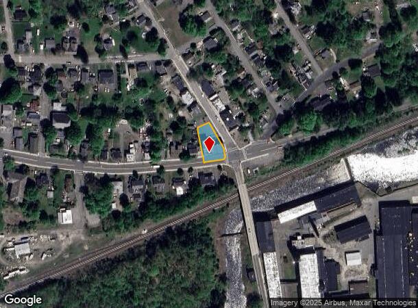  2162 Main St, West Warren, MA Parcel Map