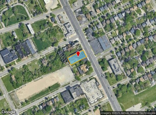 12345 Woodward Ave, Highland Park, MI Parcel Map