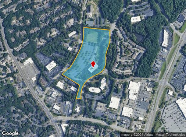  6200 The Corners Pky, Peachtree Corners, GA Parcel Map