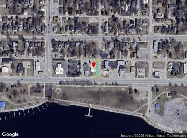  735 Main St, Frankfort, MI Parcel Map