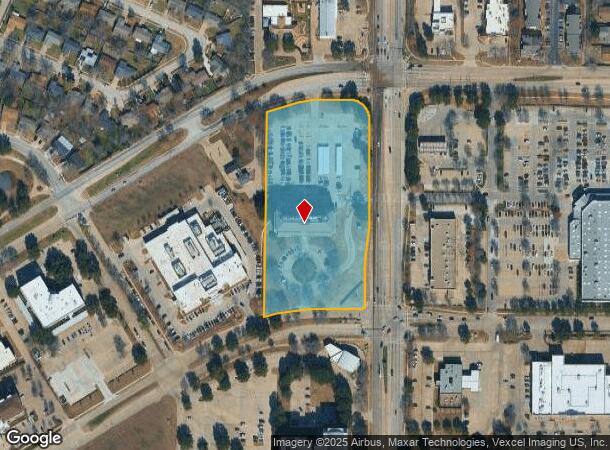  701 Highlander Blvd, Arlington, TX Parcel Map