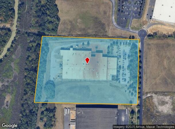 10600 Freeport Dr, Louisville, KY Parcel Map