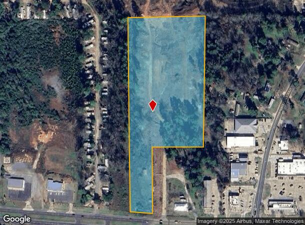 1 Hillcrest Cir, Haughton, LA Parcel Map