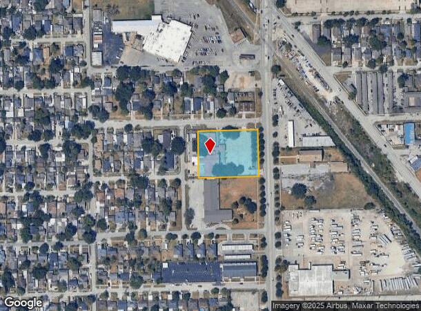  2102 Broadway St, Houston, TX Parcel Map