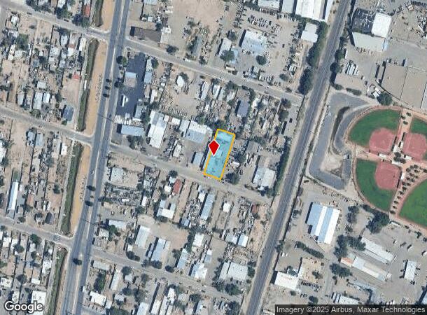  117 Aztec Rd Nw, Albuquerque, NM Parcel Map