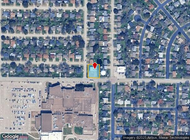  1004 W Main St, Arlington, TX Parcel Map