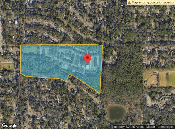  2453 Delfino Dr, Tallahassee, FL Parcel Map