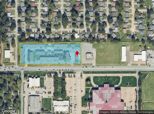 1000 W Kenosha St, Broken Arrow, OK Parcel Map