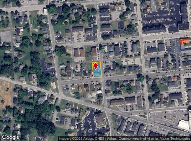  1200 Fairfax St, Radford, VA Parcel Map