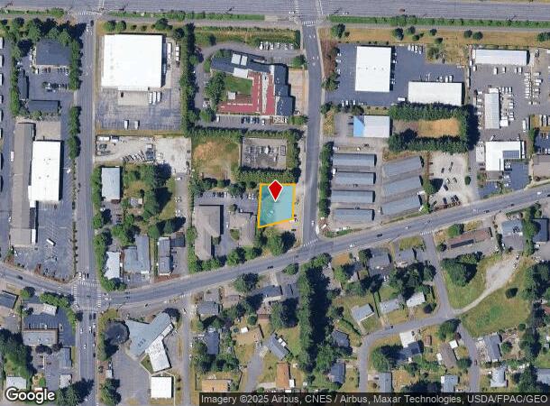  1255 Franz St Se, Lacey, WA Parcel Map