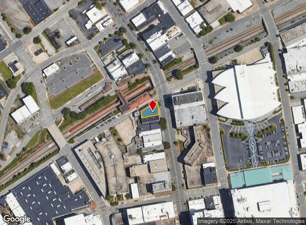  100 S Main St, High Point, NC Parcel Map