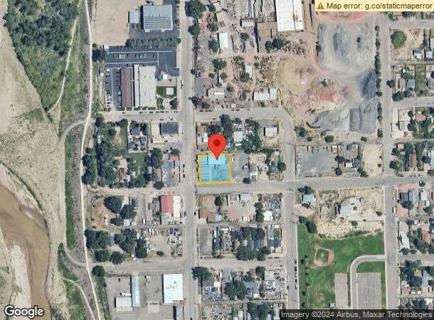  1206 N Erie Ave, Pueblo, CO Parcel Map