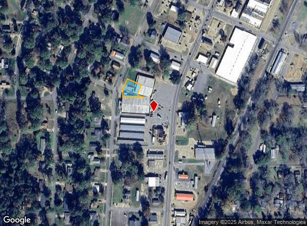 405 S Pine St, Vivian, LA Parcel Map